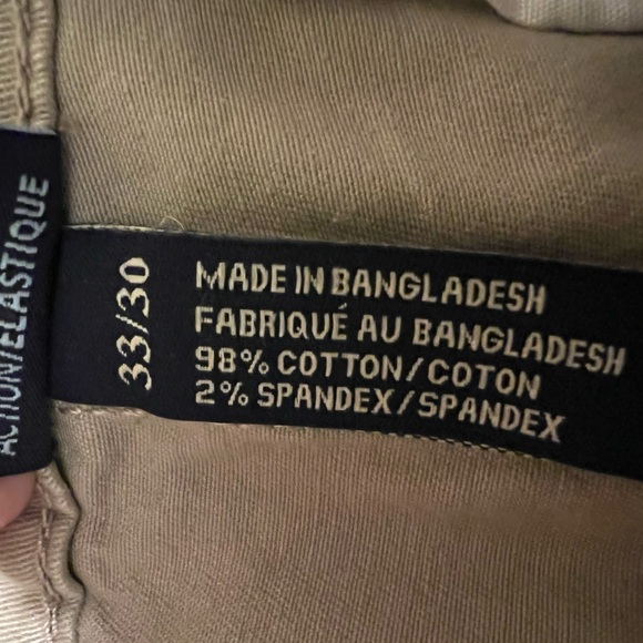 Men’s straight legged cargo pants - Picture 3 of 4